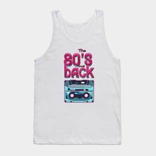 80's back cassette Tank Top